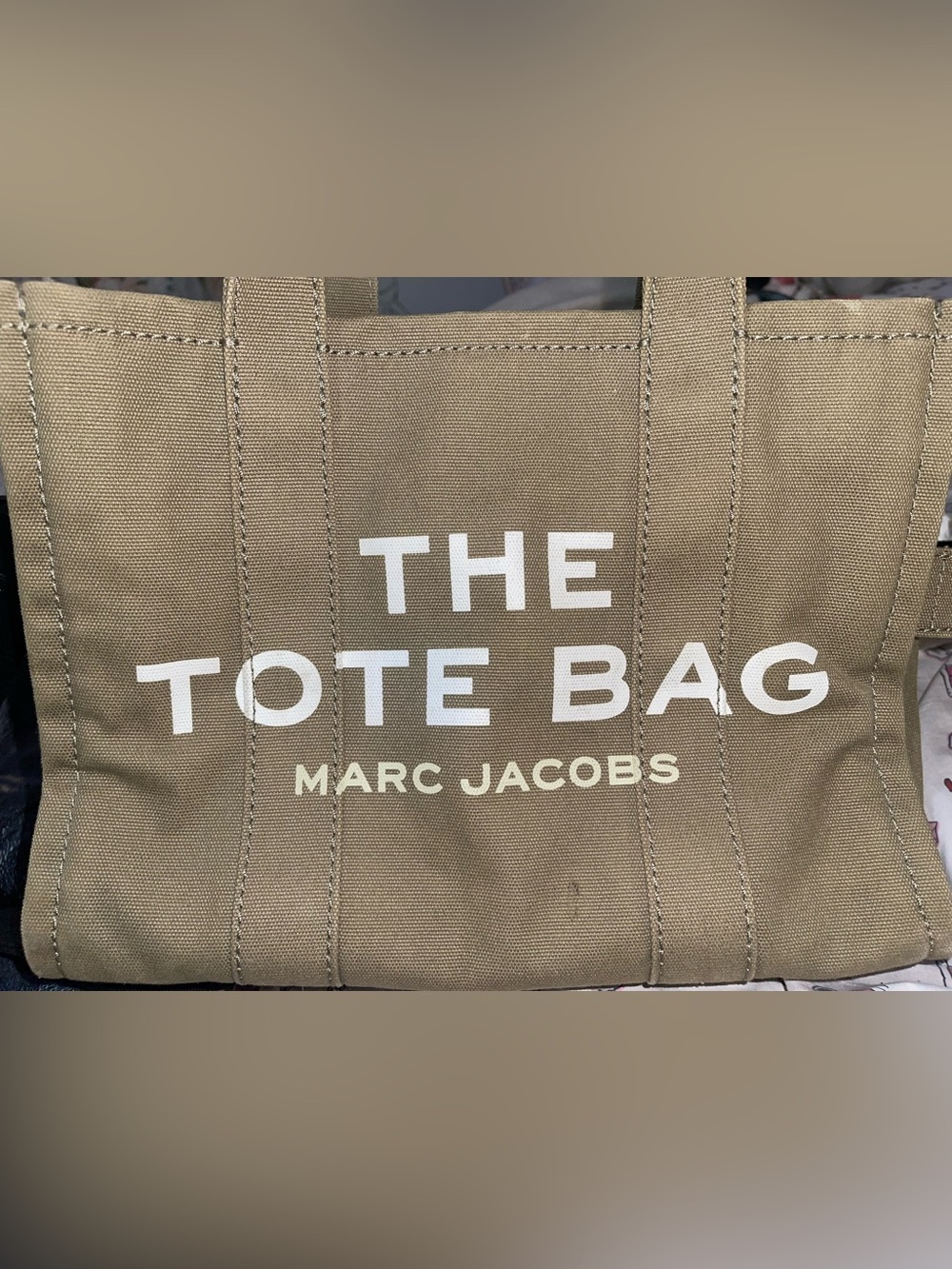 Marc Jacobs Canvas Tote in Olive